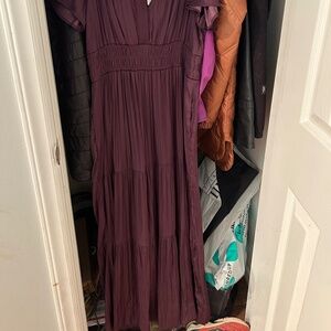 Anthropologie long dress